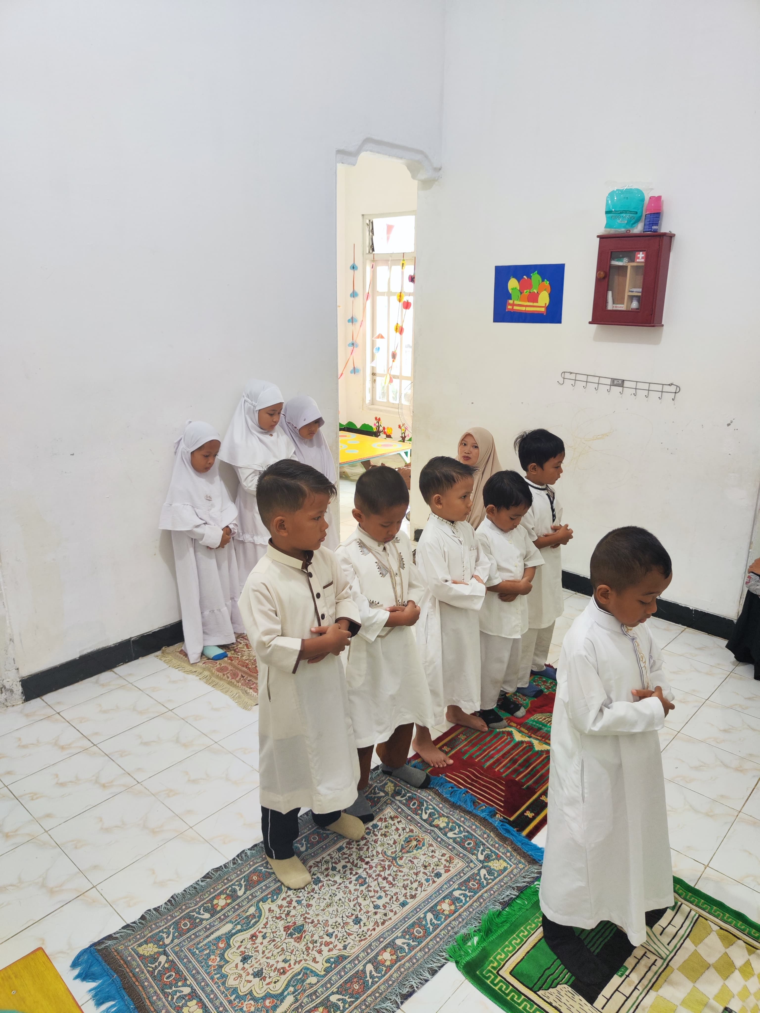 Sesi doa dan pembelajaran Islam